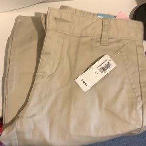 Old navy straight leg uniform pants